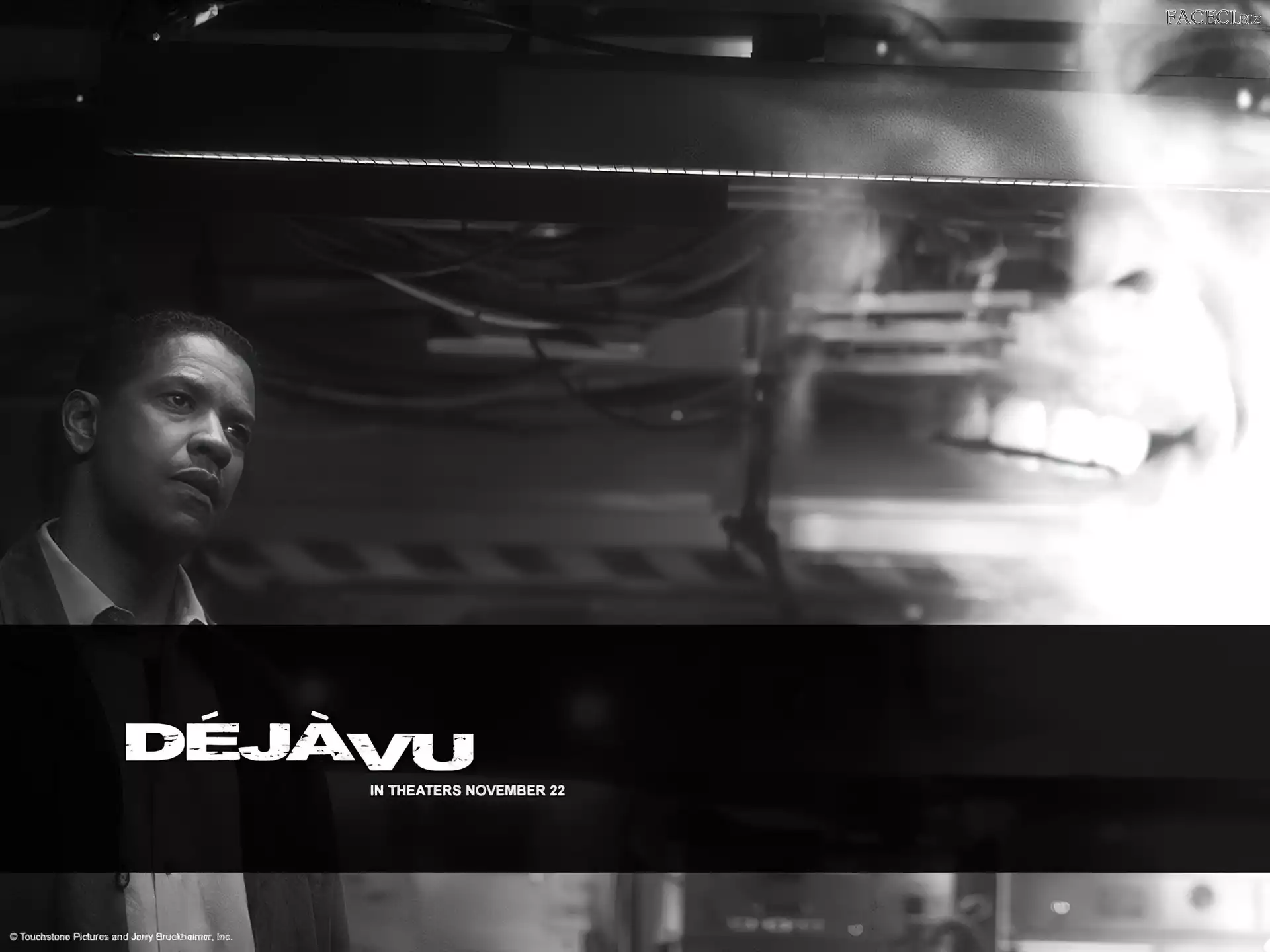 Deja Vu, Denzel Washington, kobieca, twarz