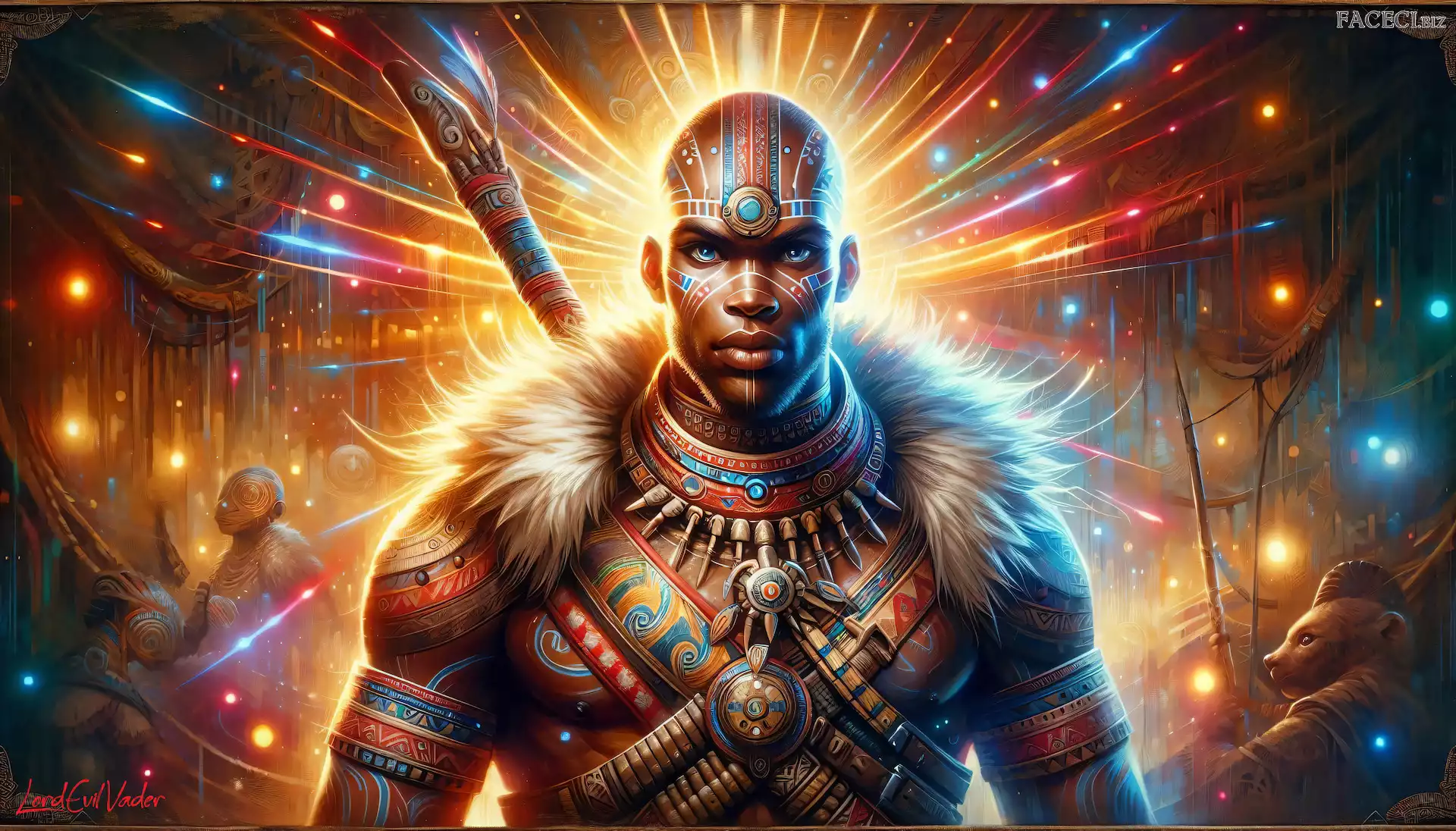 Mężczyzna, Wojownik, AI, Zbroja